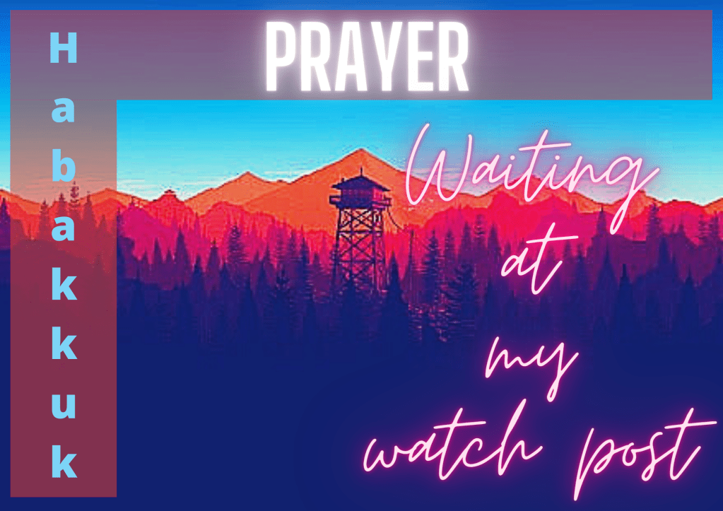 Waiting at my watch&nbsp;post